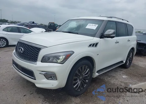 2017 Infiniti Qx80 Limited/Signature Edition из США, поврежденный, VIN JN8AZ2NE1H9150012
